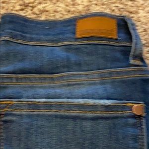 Judy Blue dark wash distressed jeans